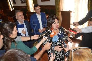 Reunión en Telde sobre la GC-1 (Foto TA)